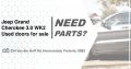 Jeep Grand Cherokee 3.0 WK2 2011-19 used doors for sale