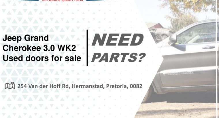 Jeep Grand Cherokee 3.0 WK2 2011-19 used doors for sale