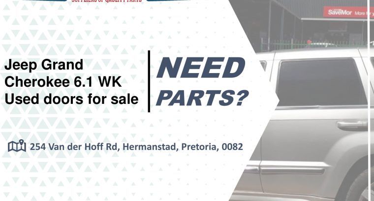 Jeep Grand Cherokee 6.1 SRT WK 2005-10 used doors for sale
