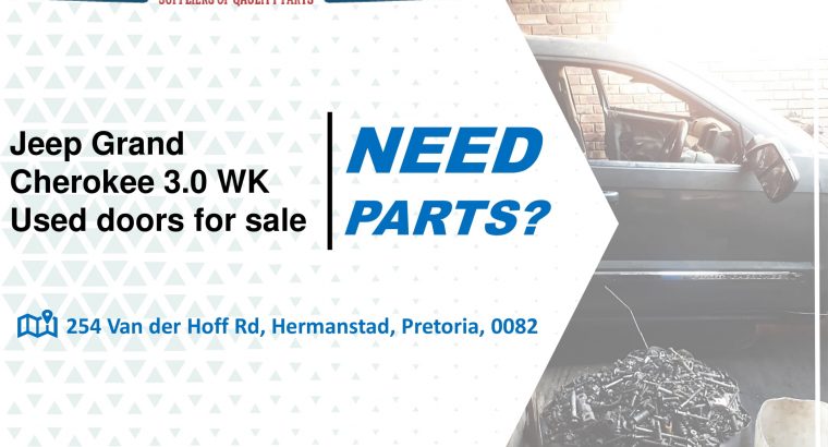 Jeep Grand Cherokee 3.0 WK 2005-10 used doors for sale