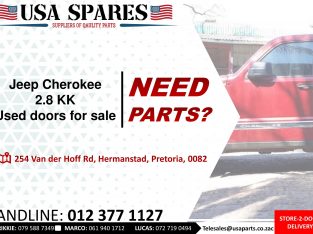 Jeep Cherokee 2.8 KK 2008-13 used doors for sale
