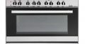 ELBA 900mm 4-Gas-Burner 2-Plate Stove Stainless – (01/9CX727N)