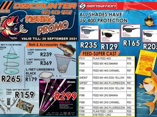 Fishing Promo at Discounter Midas!