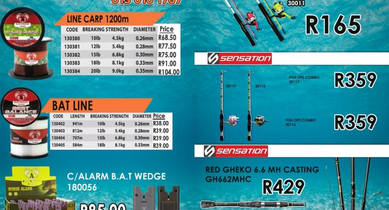 Fishing Promo at Discounter Midas!