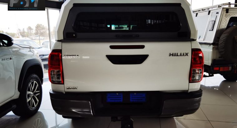 2018 TOYOTA HILUX 2.4 GD-6 RB SRX P/U D/C