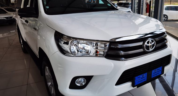 2018 TOYOTA HILUX 2.4 GD-6 RB SRX P/U D/C
