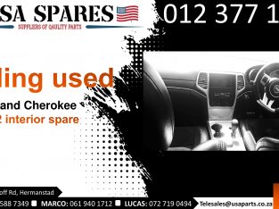 Jeep Grand Cherokee 6.4 SRT 2011-19 used interior spare parts