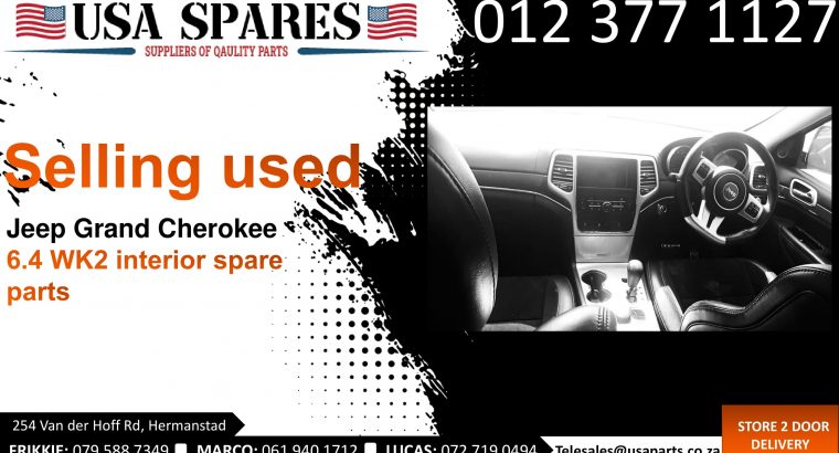 Jeep Grand Cherokee 6.4 SRT 2011-19 used interior spare parts