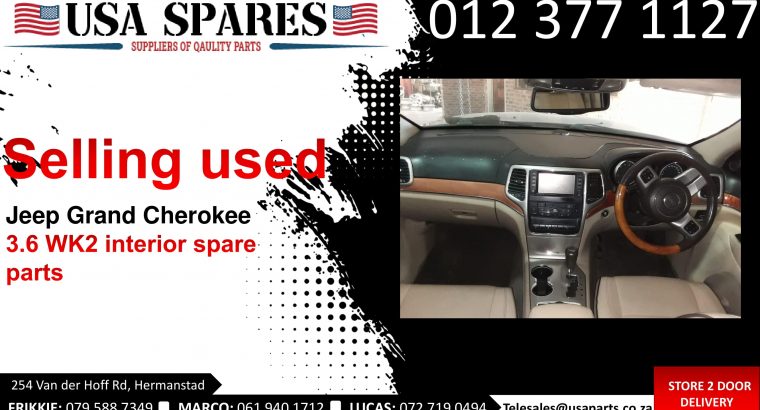 Jeep Grand Cherokee 3.6 WK2 2011-19 used interior spare parts