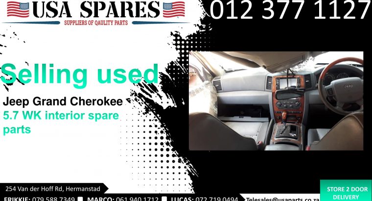 Jeep Grand Cherokee 5.7 WK 2005-10 used interior spare parts
