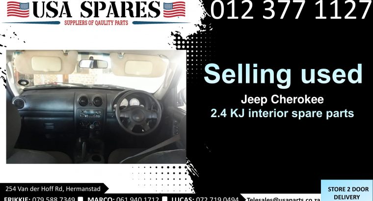Jeep Cherokee 2.4 KJ 2002-07 used interior spare parts for sale