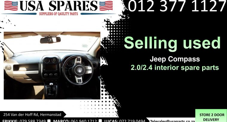 Jeep Compass 2.0/2.4 MK 2007-17 used interior spare parts