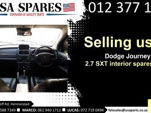 Dodge Journey 2.7 SXT 2007-19 used interior spare parts for sale