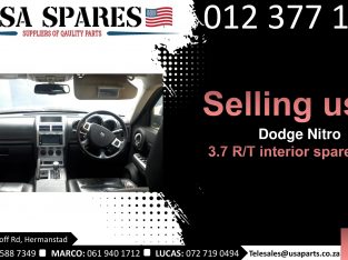 Dodge Nitro 3.7 RT 2007-13 used interior spare parts for sale