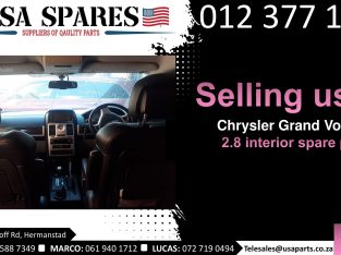Chrysler Grand Voyager 2.8 MK3 2008-19 used interior spare parts