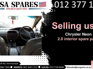 Chrysler Neon 2.0 LX 1999-05 used interior spare parts for sale