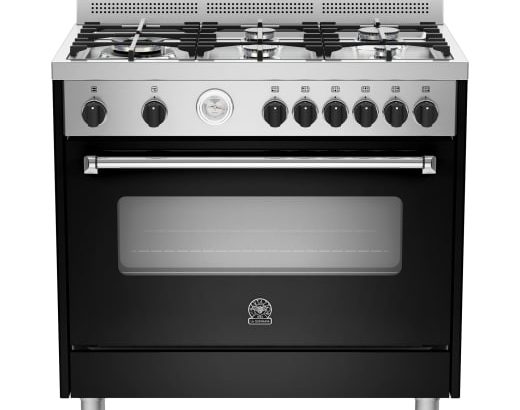 La Germania Americana 90cm Gas/Electric – Black (AMS95C61LBNE)