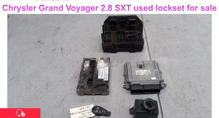 Chrysler Grand Voyager 2.8 SXT 2008-19 used locksets for sale