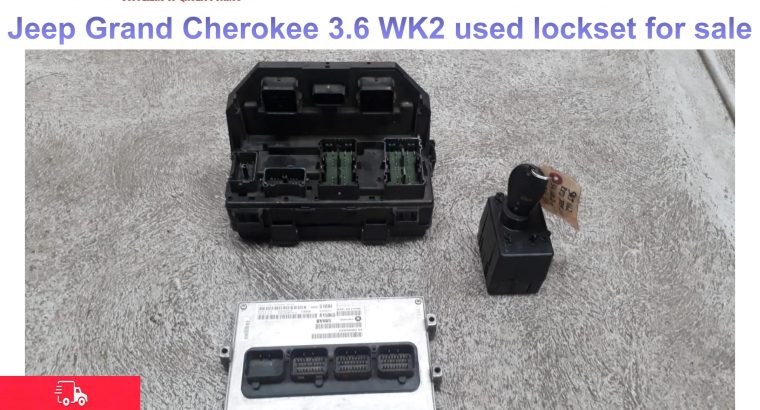 Jeep Grand Cherokee 3.6 WK2 2011-19 used lockset for sale