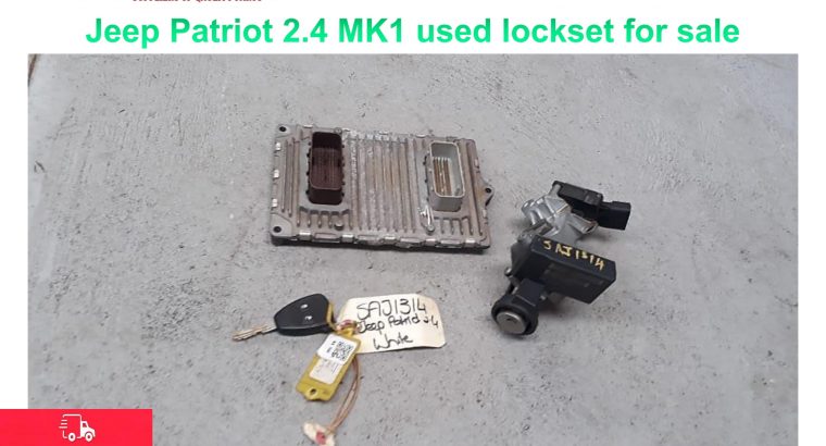 Jeep Patriot 2.4 MK1 2007-17 used lockset for sale