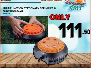 Multifunction Stationary Sprinkler 6 Function ONLY R111.50