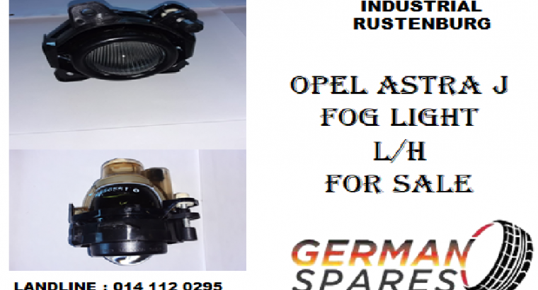 Opel Astra J fog light L/H for sale