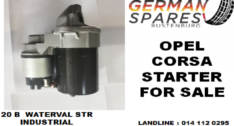 Opel Corsa starter for sale