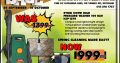 Ryobi 1200W High-Pressure Washer 100 Bar ONLY R999!