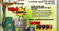 Ryobi 1200W High-Pressure Washer 100 Bar ONLY R999!