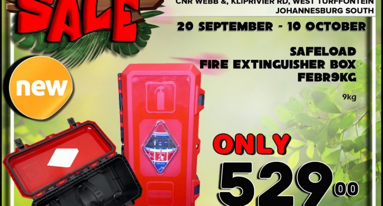 Safeload Fire Extinguisher Box ONLY R529
