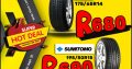 Sava 175/65R14 ONLY R680 & Sumitomo 195/50R15 ONLY R690!