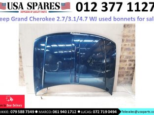 Jeep Grand Cherokee 2.7/3.1/4.7 WJ 1999-04 used bonnets for sale
