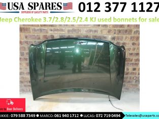 Jeep Cherokee 3.7/2.8/2.5/2.4 KJ 2002-07 used bonnets for sale