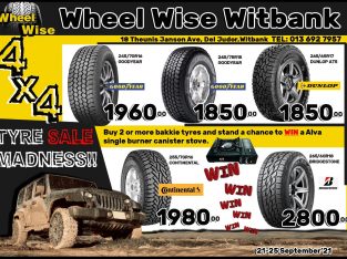TYRE SALE MADNESS!!