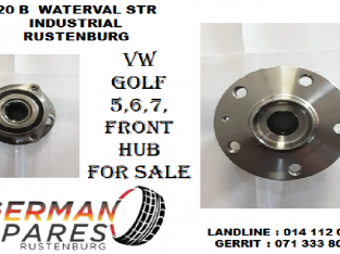 Vw Golf 5,6,7, front hub for sale