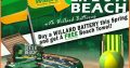 Buy a Willard Battery this spring & get a FREE beach towel!