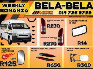 Weekly Bonanza at Midas Bela Bela!