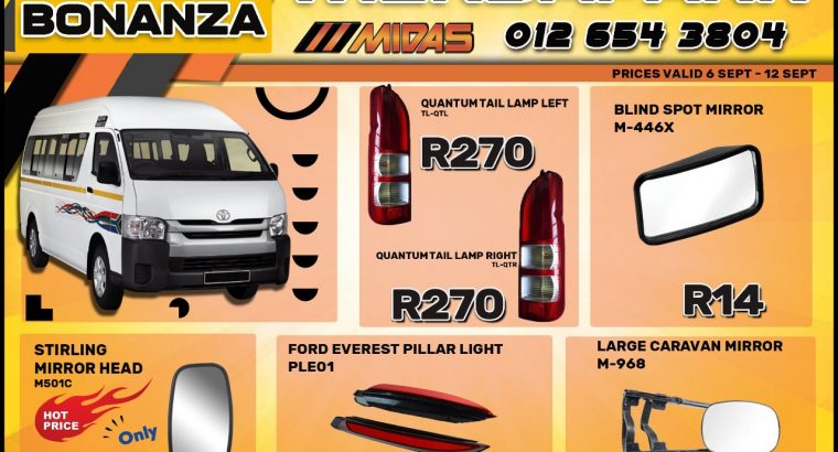 Weekly Bonanza at Wierdapark Midas!