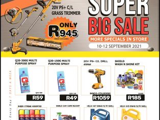 Super Big SALE this weekend at Wierdapark Midas!