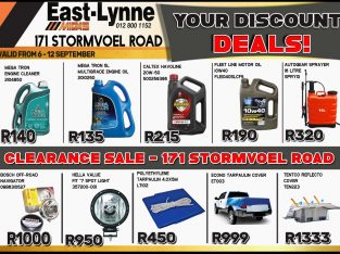 Your Discount Deals NOW ON at East-Lynne MIDAS!