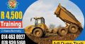 ADT Dump Truck Training in Rustenburg 0712613657