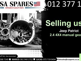 Jeep Patriot 2.4 4X4 MK 2007-17 used manual gearbox for sale