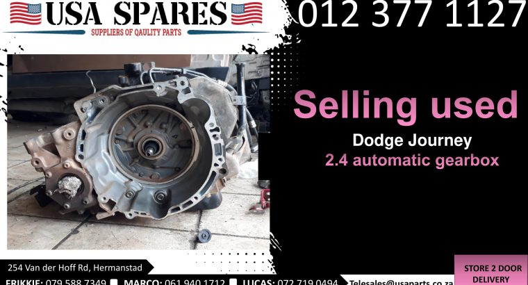 Dodge Journey 2.4 2007-19 used auto gearbox for sale