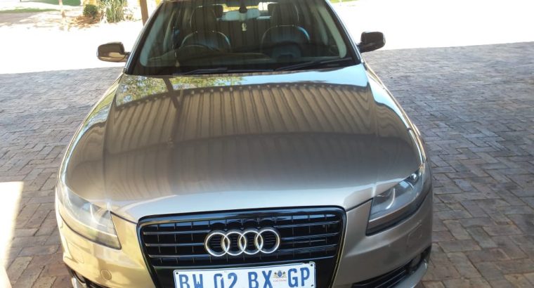 I am selling my Audi A4.