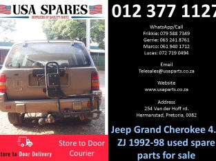 Jeep Grand Cherokee 4.0 ZJ 1992-98 used spare parts for sale