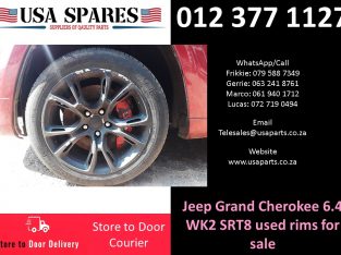 Jeep Grand Cherokee 6.4 SRT8 wk2 2011-19 used rims for sale
