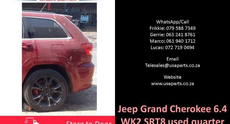 Jeep Grand Cherokee 6.4 WK2 SRT 2011-14 used quarter sections