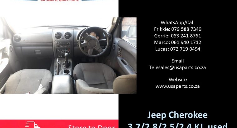 Jeep Cherokee 3.7/2.8/2.5/2.4 KJ 2002-07 used interior spares