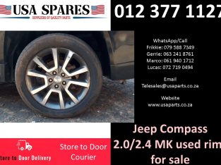 Jeep Compass 2.0/2.4 MK 2007-17 used rims for sale