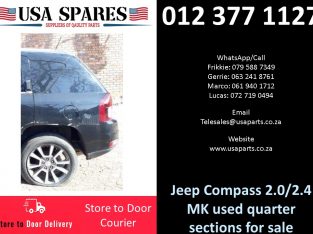 Jeep Compass 2.0/2.4 MK 2007-17 used quarter sections for sale